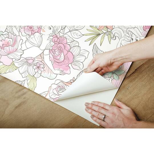 RoomMates Disney® Princess Floral Peel & Stick Wallpaper